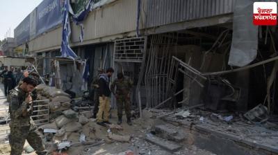 Suicide bomb blast near bank, 5 dead
