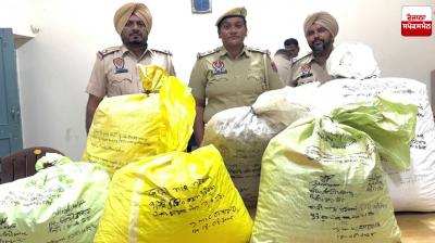 Large quantity of crushed poppy seeds recovered from PRTC government bus