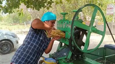 Mansa juice seller hussain kaur News in punjabi