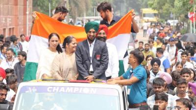 Cricketer Arshdeep Singh reached Chandigarh University news