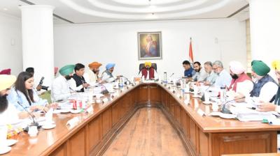 Punjab Cabinet Meeting