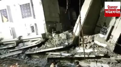 Under-construction building collapses in Bengaluru, rescue team rescues 14, one dead, five missing