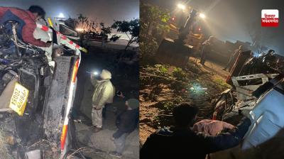 ਬਜਰੀ ਨਾਲ ਭਰਿਆ ਟਿੱਪਰ ਦੀ ਤਸਵੀਰ 