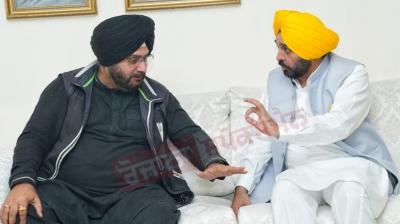 Navjot Singh Sidhu, Bhagwant mann 