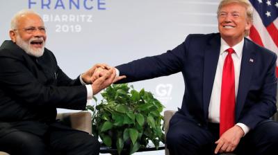 Narendra Modi And Donald Trump 