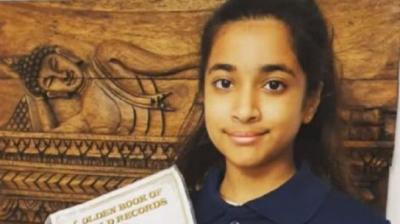  11-year-old Indian-origin girl breaks world yoga record in Dubai