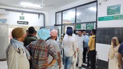 A cylinder burst due to gas leakage in the langar hall of Gurdwara Jamani Sahib Firozpur News