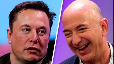 Elon Musk and Jeff bezos