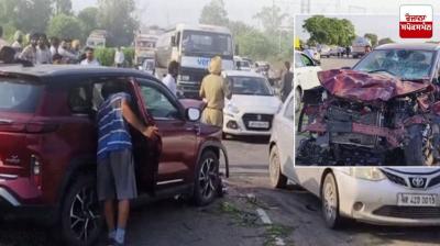 Terrible road accident near Dhanaula on Barnala-Chandigarh highway
