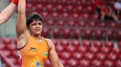  Wrestler Priya Malik wins gold at World Wrestling Championship