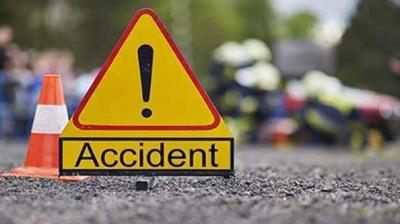 A painful road accident happened in Patiala