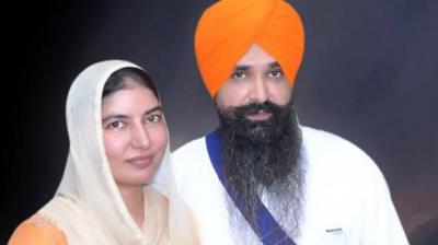 Balwant Singh Rajoana With Sister Kamaldeep Kaur