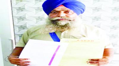 Showing treatment documents provided in different hospitals, victim Karam Singh