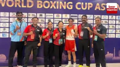 India won 11 medals in the World Boxing Cup