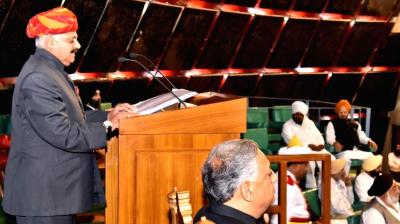 Governor at Punjab Vidhan Sabha