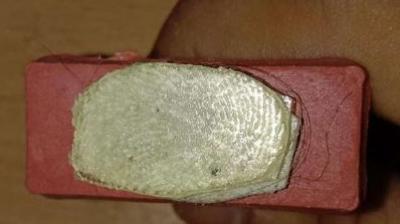 Rubber's fake thumb ready for biometric attendance