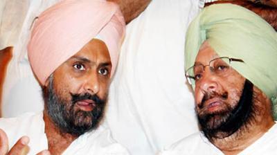 Raninder Singh and Captain Amrinder Sin