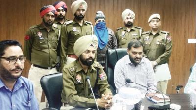 Barnala police arrested gangster