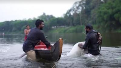Boat water dropped in the fall