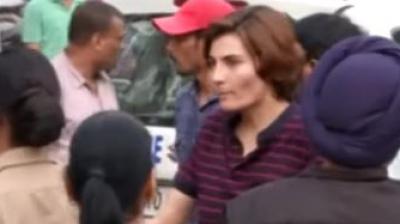 Chandigarh women beaten iron rod 