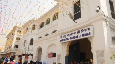 Guru Ram Das Serai in the Golden Temple complex, Amritsar