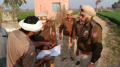 Muktsar Police Seal 3 Lakh Property of Drug Smuggler