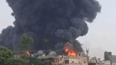 Jalandhar mattress factory Fire News in punjabi