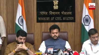 ਕੇਂਦਰੀ ਹਵਾਬਾਜ਼ੀ ਮੰਤਰੀ ਰਾਮ ਮੋਹਨ ਨਾਇਡੂ ਨੇ DGCA ਦੇ ਅਧਿਕਾਰੀਆਂ ਨਾਲ ਕੀਤੀ ਬੈਠਕ