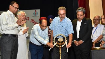 Health Minister inaugurated the 24th state annual function of CPUJ, also released souvenirs