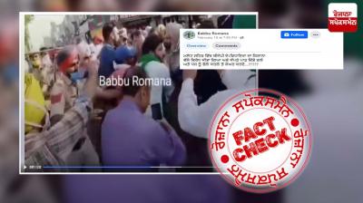 Fact Check: Old video of farmers protested against BJP Leader Arun Narang viral as recent