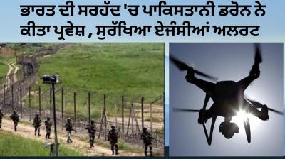 Pakisatani drone entered in indian