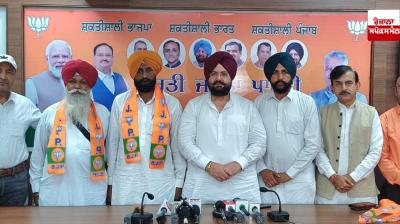 Punjab State President of Lok Sangharsh Hajum Kisan Union joins BJP