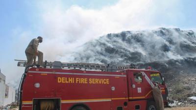  Bhalsawa landfill fire: MCD fined Rs 50 lakh