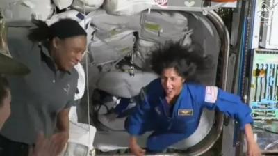 Sunita Williams danced by reaching space