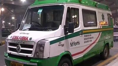 Heart transportation of heart distance of 22 kms covered in 19 minutes