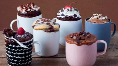 Chocolate cake cup