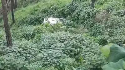 The car fell into the gorge in Himachal Pradesh