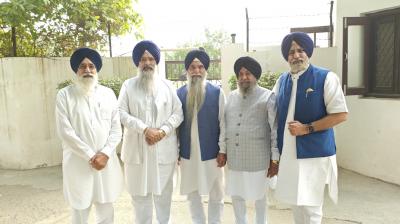 Leaders of the Shiromani Akali Dal reform movement met with Giani Harpreet Singh