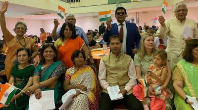 The London public has been showing enthusiasm for Narendra Modi's birthday