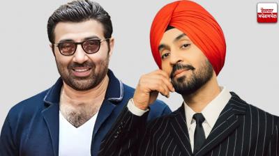Sunny Deol and Diljit Dosanjh