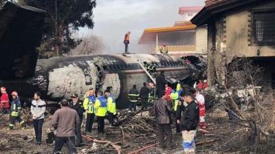 Cargo Plane Crashes in Iran 