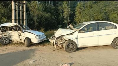 The parents, who went to save their daughter's house, abandoned their own house and were victims of a terrible accident