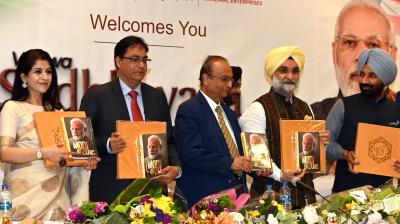 Book on Prime Minister Narendra Modi’s relationship with Sikh internationally released by NID Foundation at Chicago