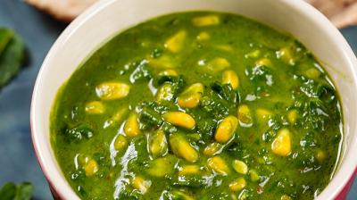  Spinach Corn Curry Recipe