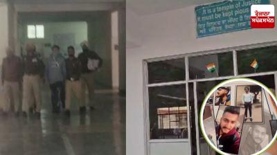 Youths Pradeep and Sandeep, deported from America, presented in Rajpura court