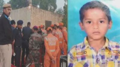 Karnal 5 year old girl stuck in borewell ndrf operation underway
