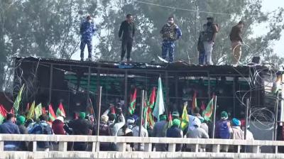 Farmers migrating to Delhi from Shambhu border