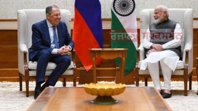 Russian Foreign Minister Meets Prime Minister Narendra Modi