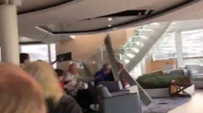 Titanic like terrifying videos cruise loses engine power