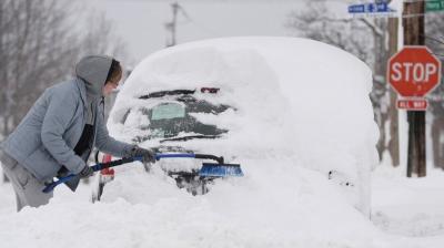 The fury of the snow storm in America, Canada: 38 people died